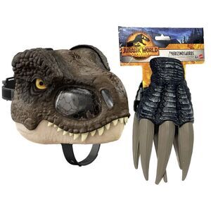 RARE Jurassic World 2022 Interactive Mask and Claws Set